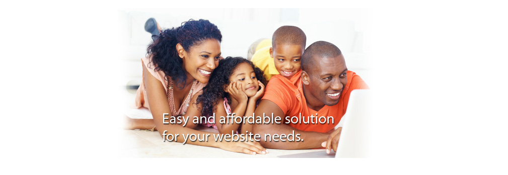 easy and affordable web solutions graphic